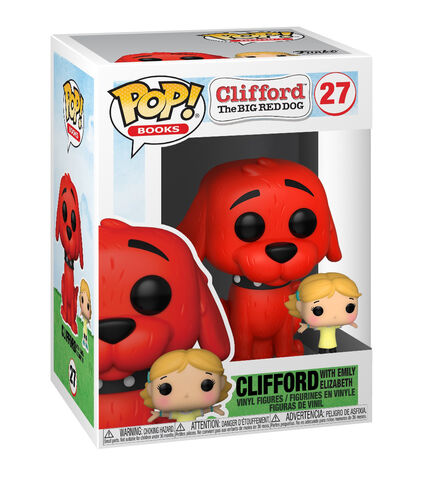 Figurine Funko Pop! N°27 - Clifford Le Gros Chien Rouge - Clifford Avec Emily